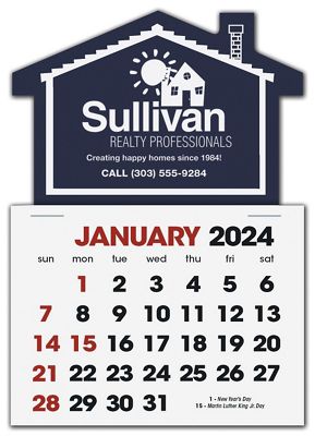 Stick Up Calendar House 109364