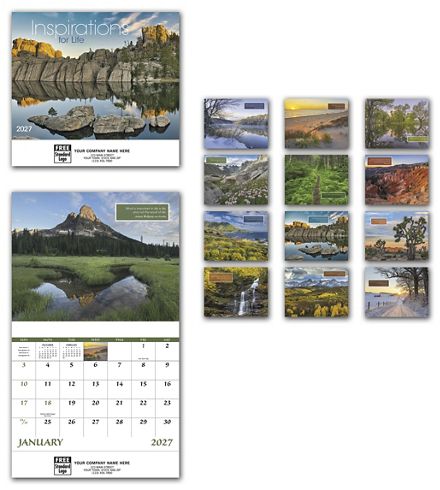 2027 Inspirations For Life Wall Calendar