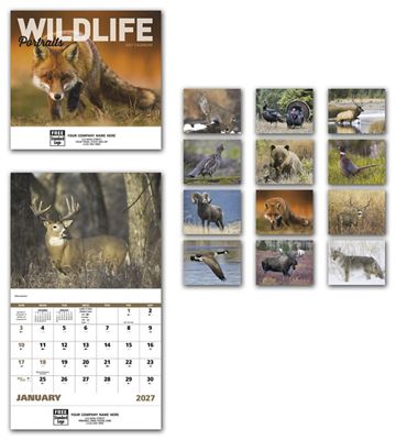 Wildlife Portraits Wall Calendar 109378