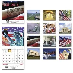 Celebrate America Mini Wall Calendar