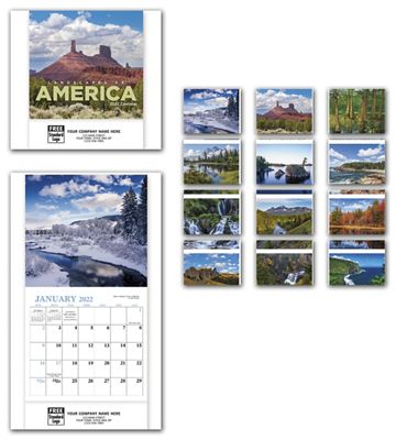 Landscapes of America Mini Wall Calendar 109382