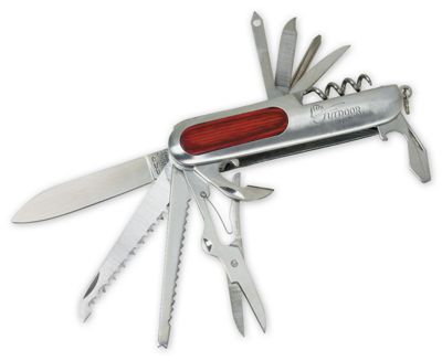 Brushed Stainless Steel Multi-Tool 109462