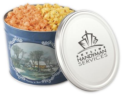 Large Butter and Cheese Popcorn Tin 109471