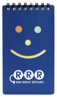 Eco Smiley Sticky jotter