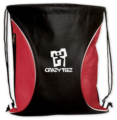 Non-Woven Zip-Side Backpack 109538