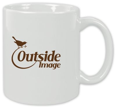 White Ceramic Mug 109623