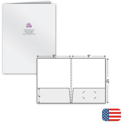 Extra Capacity Presentation Folder - Ink 109807