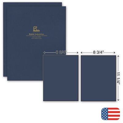Two Part Report Cover - Foil Imprint 109809