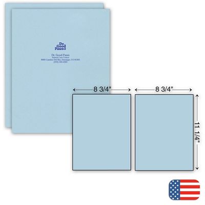Two Part Report Cover - Ink 109811