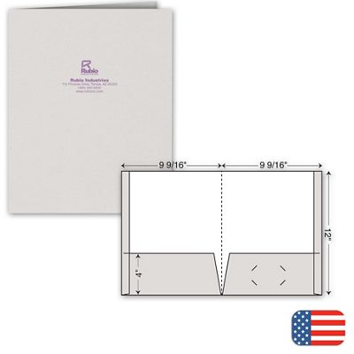 Reinforced Presentation Folder - Foil Imprint 109818