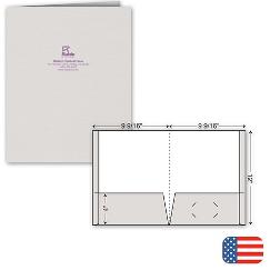 Reinforced Presentation Folder - Foil Imprint