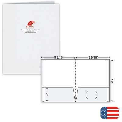 Reinforced Presentation Folder - Ink Imprint 109819