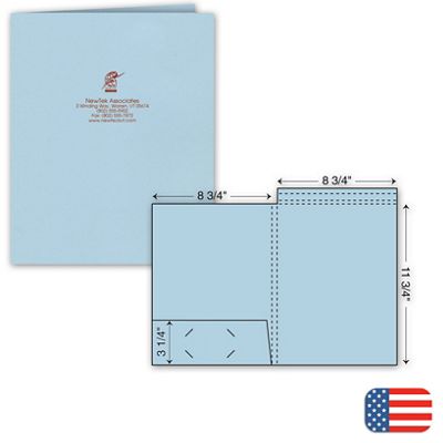 Top Tab Presentation Folder - Ink Imprint 109821