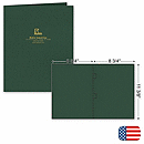 Side-Staple Report Cover - Foil Imprint 109827