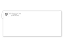 #10 Envelope Peel-N-Seal, No Window, White