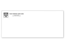 #10 Diagonal Seam Envelope, Manual Seal, No Window, White