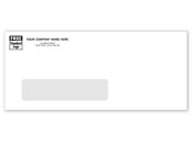 #10 Single Window Envelope, Gummed Seal, Order Up To 15000