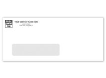 #10 Single Window Envelope, Gummed Seal, Order Up To 15000