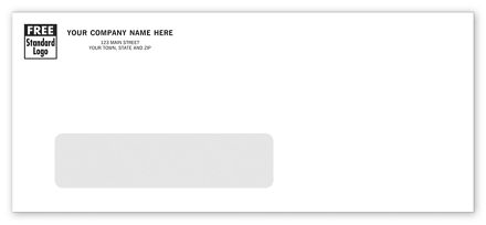 #10 Single Window Envelope, Gummed Seal, Order Up To 15000