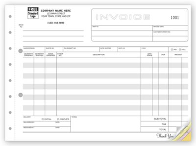 Classic, Extra Wide Invoices 113
