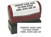 Three Line Custom Pre-Inked Stamp