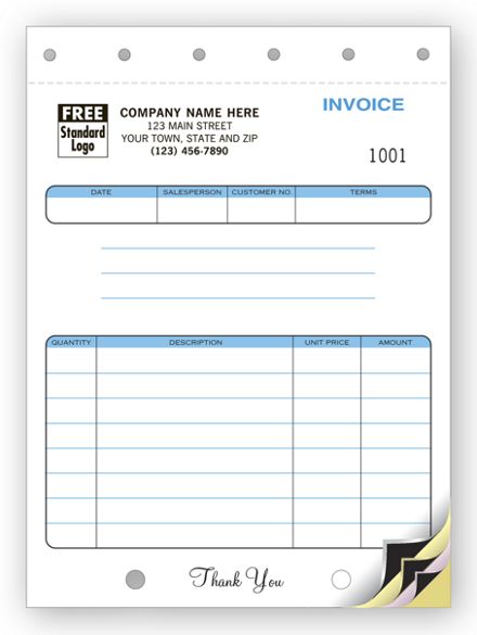 Classic, Compact Invoices
