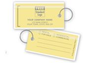Real Estate Key Tags, Yellow
