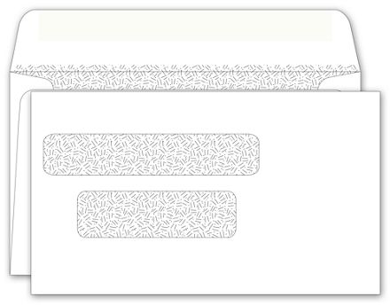 Double Window Envelope - Personal Check