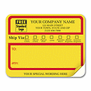 Jumbo Mailing Labels w/ Ship Via Check Boxes, Padded 1200A