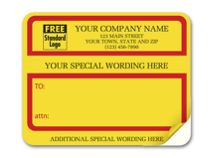Jumbo Padded Mailing Label with Special Wording