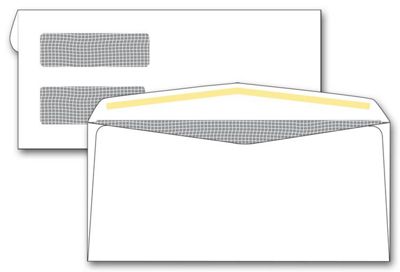 Double Window Confidential Envelope 12050