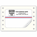 Continuous Small Mailing Label 1215