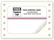 Continuous Small Mailing Label