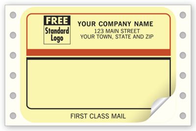 Continuous Mailing Label, First Class Mail 1226