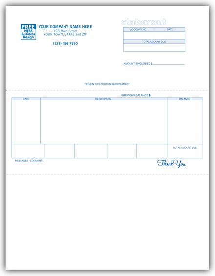 Classic Laser/Inkjet Statement