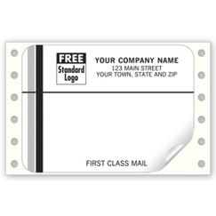 First Class Mail, Mailing Labels, Continuous, White