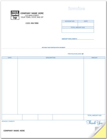 Invoices, Laser, Classic