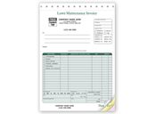 Landscaping Invoice - 6 3/8 x 8 1/2