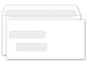 Double Window Envelope, 4 3/8 x 8 3/4