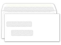 Double Window Envelope, 4 3/8 x 8 3/4