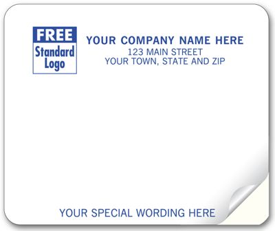 Mailing Labels, Laser and Inkjet, White 12691