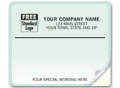 Balance Mailing Labels, Laser, Blue Gradient