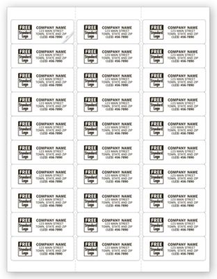 Mailing Labels, Laser, Permanent 12716