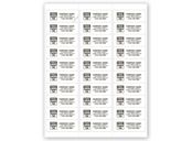 Mailing Labels, Laser, Permanent