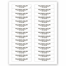 File Folder Labels, Laser, White 12736