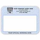 Blue Patterned Padded Mailing Label 12772