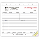 Carbonless, Small Format Packing Lists 127