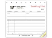 Carbonless, Small Format Packing Lists