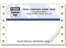 Mailing Labels, Continuous, Colors Design