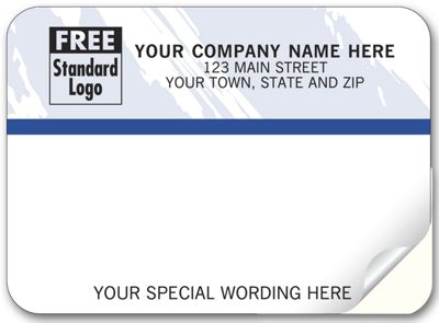 Mailing Labels, Padded, Colors Design 1292T